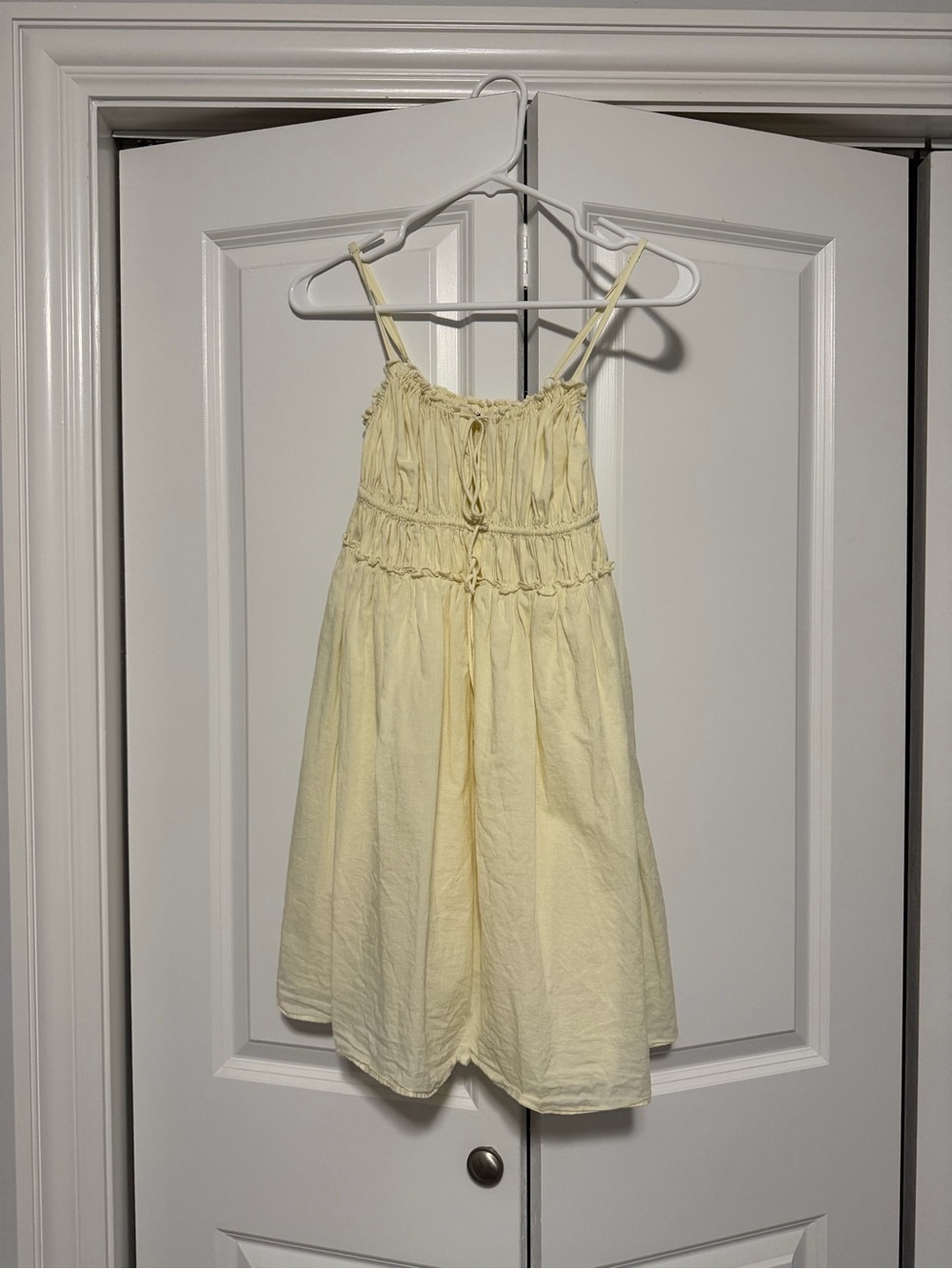 Aerie Butter Yellow Dress
